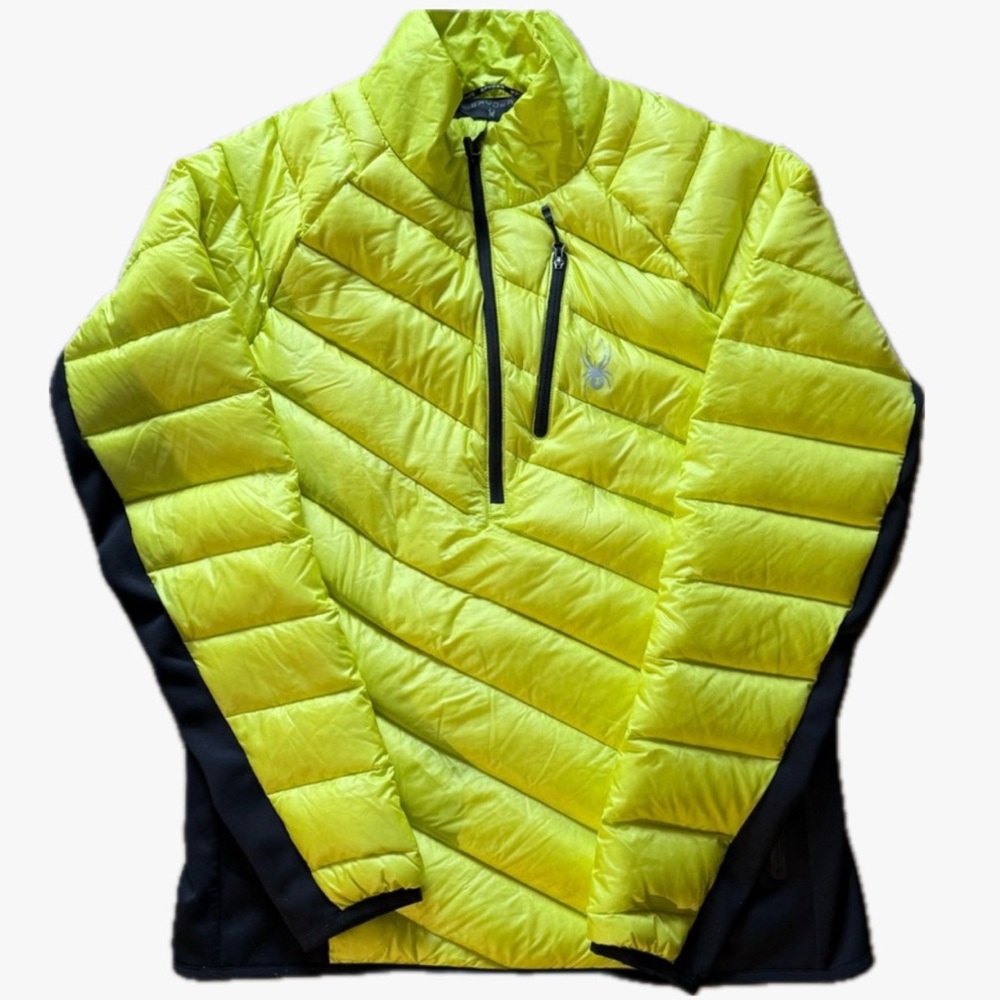 Spyder Neon Yellow Jacket with Black Interior
